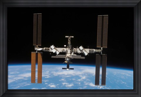 Framed International Space Station 6 Print