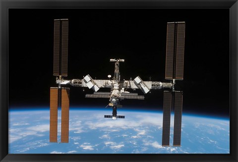 Framed International Space Station 6 Print