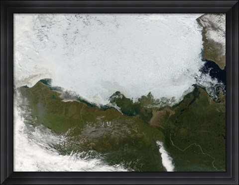 Framed Beaufort Sea Print