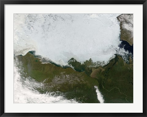 Framed Beaufort Sea Print