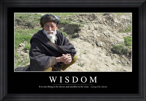 Framed Wisdom: Inspirational Quote and Motivational Poster Print