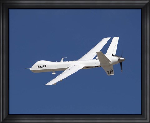 Framed Ikhana Unmanned Aircraft Print