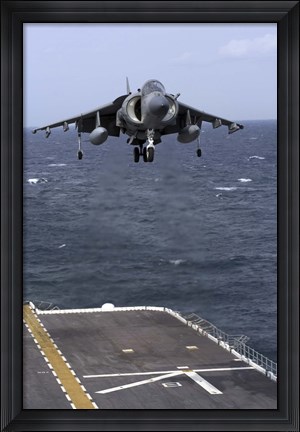 Framed AV-8B Harrier II Print