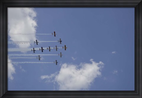 Framed Team RV Aerobatics Print