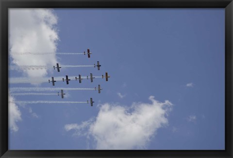 Framed Team RV Aerobatics Print