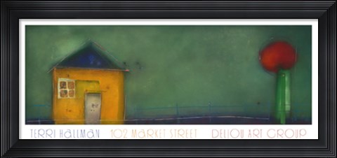 Framed 102 Market Street Print