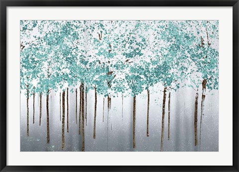 Framed Into the Woods Print