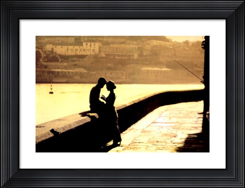 Framed Lovers Print