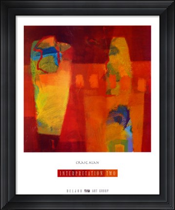 Framed Interpretation Two Print