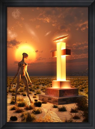 Framed Roswell, New Mexico Print