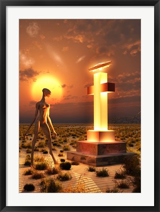 Framed Roswell, New Mexico Print