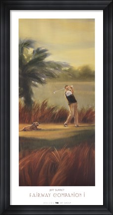 Framed Fairway Companion I Print