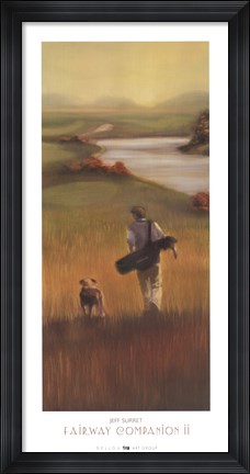 Framed Fairway Companion II Print