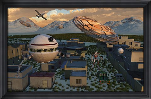 Framed Area 51 Print