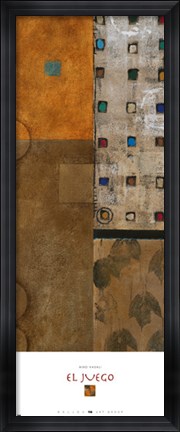 Framed El Juego 1 Print