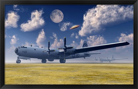 Framed Enola Gay B-29 Superfortress Print