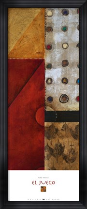 Framed El Juego 2 Print