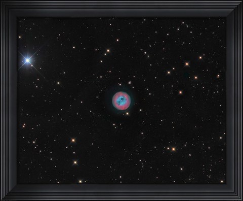 Framed Owl Nebula Print