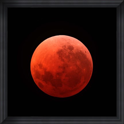 Framed Lunar Eclipse Print