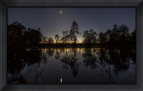 Framed Venus and Twilight Print