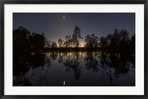 Framed Venus and Twilight Print