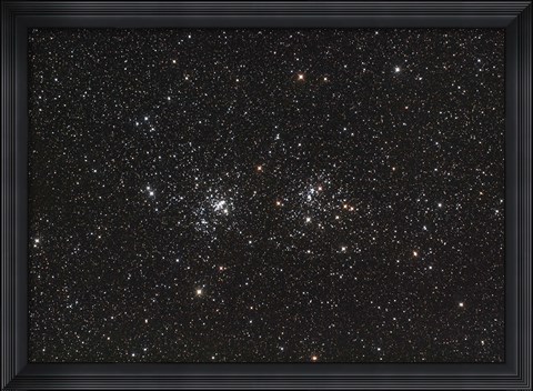 Framed Double Cluster in Perseus Print