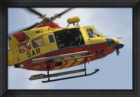 Framed AB-412 Tweety Helicopter Print