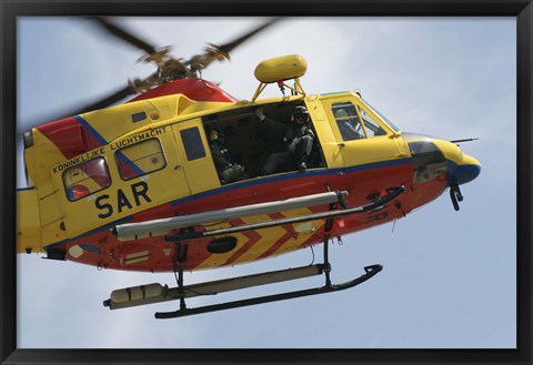 Framed AB-412 Tweety Helicopter Print