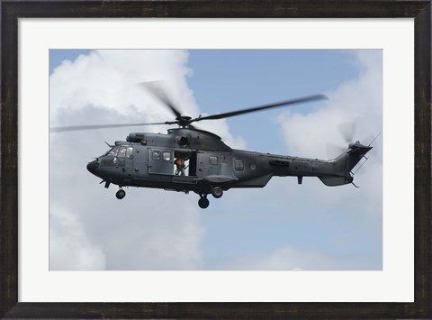 Framed Eurocopter AS532 Cougar? Print
