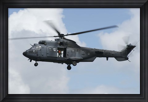 Framed Eurocopter AS532 Cougar? Print
