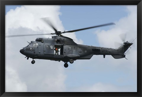 Framed Eurocopter AS532 Cougar? Print