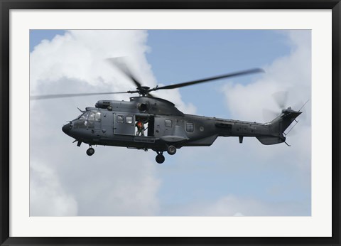 Framed Eurocopter AS532 Cougar? Print