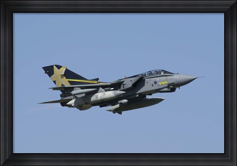 Framed Panavia Tornado GR4 of the Royal Air Force Print