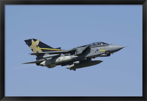 Framed Panavia Tornado GR4 of the Royal Air Force Print