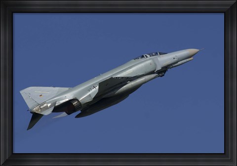 Framed German F-4F Phantom Print