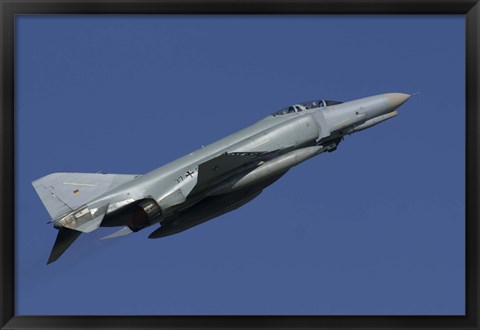 Framed German F-4F Phantom Print