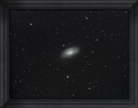 Framed Messier 64, the Black Eye Galaxy Print