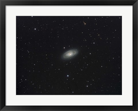 Framed Messier 64, the Black Eye Galaxy Print