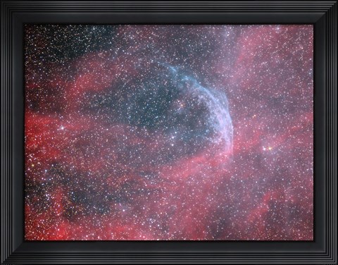 Framed WR 134, a Wolf-Rayet Star Print