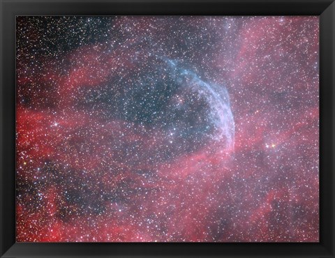 Framed WR 134, a Wolf-Rayet Star Print