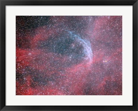 Framed WR 134, a Wolf-Rayet Star Print