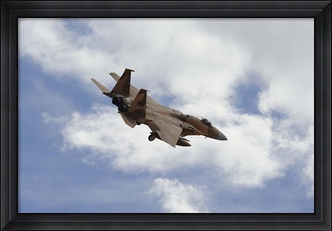 Framed F-15 Eagle Print