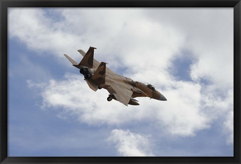 Framed F-15 Eagle Print