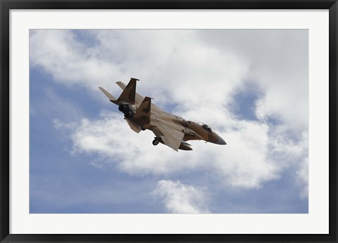 Framed F-15 Eagle Print