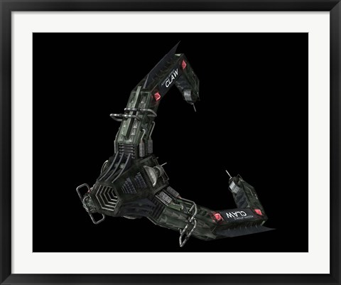 Framed Assimilator&#39;s Claw Print