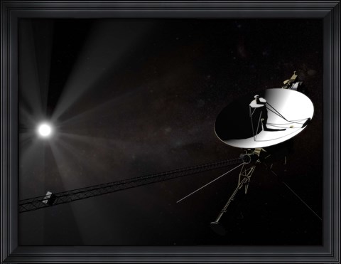 Framed Voyager 1 Print