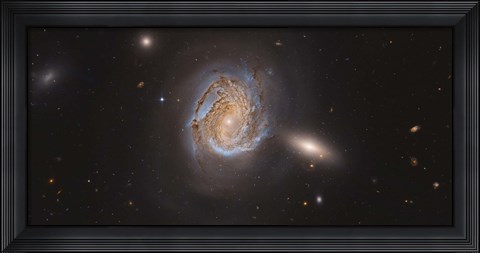 Framed NGC 4911 Print