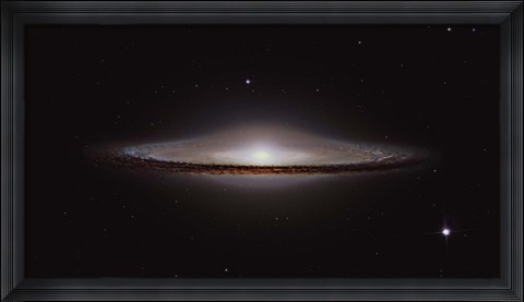 Framed Sombrero Galaxy Print