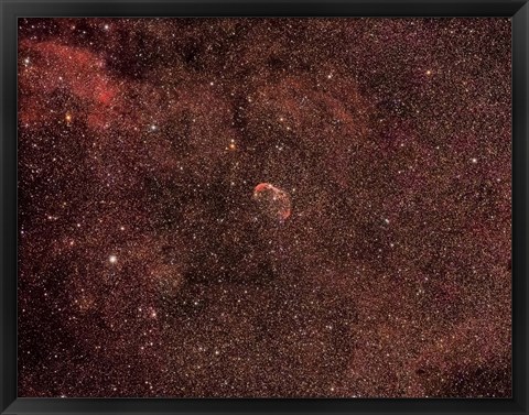 Framed Crescent Nebula Print