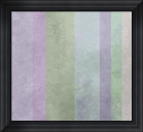 Framed Hortensia Stripes Print